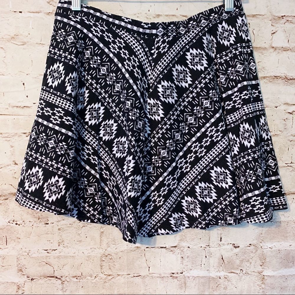 Zumiez empyre Aztec cotton skater skirt